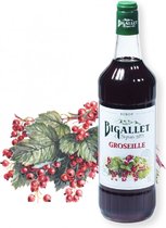 Bigallet Groseille (Aalbes) traditionele siroop - 1 liter