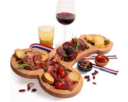 Piemel Borrelplank - 24 x 15 cm - Piemelplank - Hapjesplank - Verrassingsplank - Kaasplank - Leuk - Grappig - Feest - vrijgezel