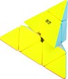 Afbeelding van het spelletje Qiyi Piramide Kubus 3X3 - speedcube - 3X3X3 Piramide Puzzel Kubus