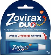 Zovirax Duo Aciclovir 50 mg/g - Koortslipbehandeling - 1 x 2 gram