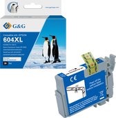 G&G Huismerk Inktcartridge C13T10H14010 Alternatief voor Epson 604 604XL - zwart