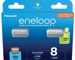 Panasonic eneloop eneloop HR03 Pile rechargeable LR3 (AAA) NiMH 800 mAh 1.2 V 8 pc(s)