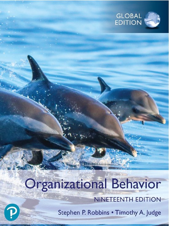 Foto: Organizational behavior global edition