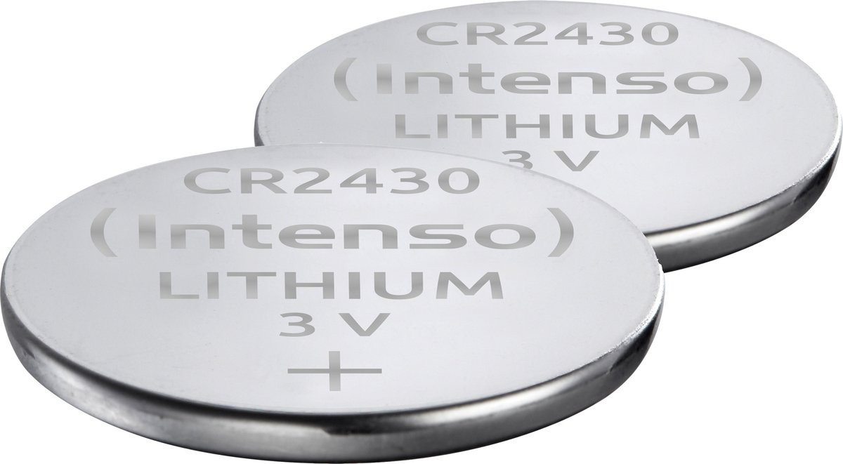 (Intenso) Energy Ultra knoopcel batterij CR2430 - 2 stuks (7502442)