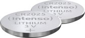 (Intenso) Energy Ultra knoopcel batterij CR2025 - 2 stuks (7502422)