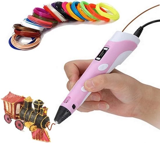 Word gek soort Calamiteit CB-Goods 3D Pen Starterspakket - Inclusief 3 meter PLA Filament - Starter  kit voor... | bol.com