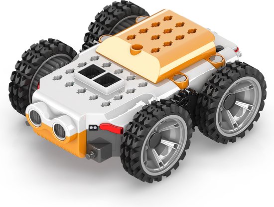 Bouwpakket STEM GinoBot Coding Lab- uitbreidbare robot