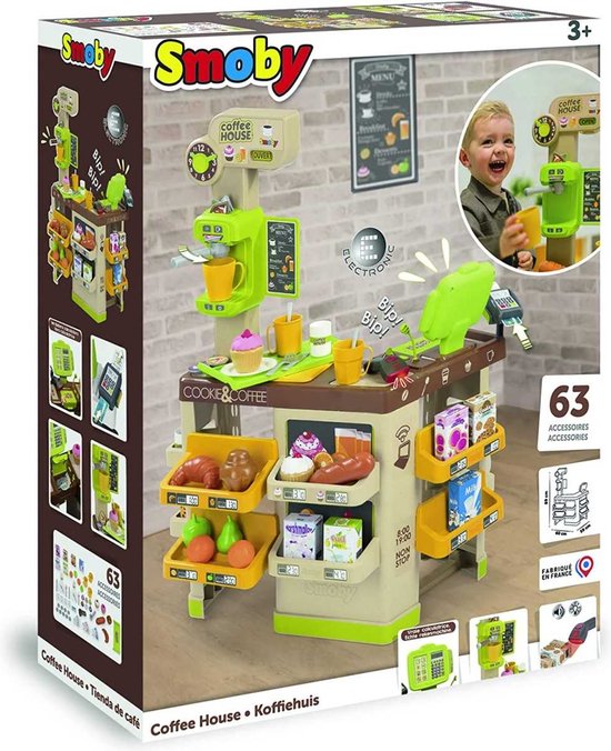 Marchande Smoby coffee house 2 en 1 en bon état - Jeux & Jouets