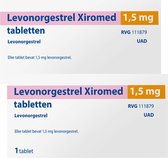 Xiromed Levonorgestrel Noodanticonceptie - 2 x 1 tablet