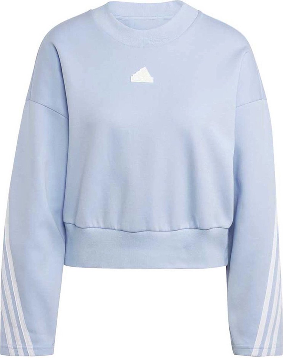 Adidas W FI 3S CREW sportsweater dames paars