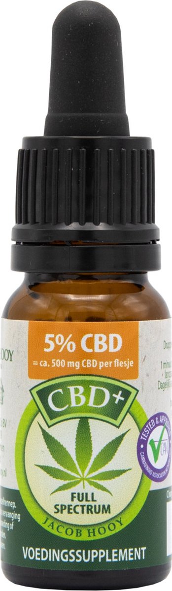 Goedkoopste Jacob Hooy - Jacob Hooy - Jacob Hooy CBD Olie 5 10ml