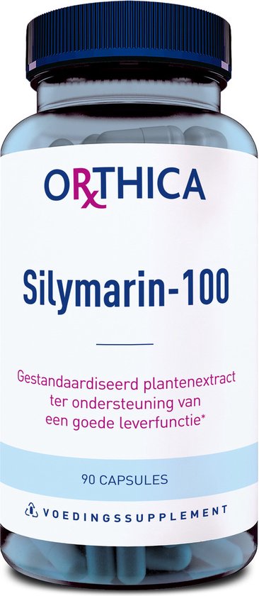 Orthica Silymarin-100 (voedingssupplement) - 90 Capsules