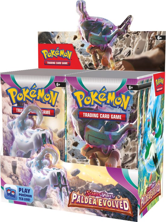 Pokémon Scarlet & Violet - Paldea Evolved Booster Box - Pokémon Kaarten - 36 boosters