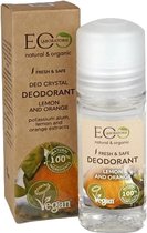 Natuurlijke Body Deodorant - roll on deo - unisex - Citroen en Sinaasappel - 50ml