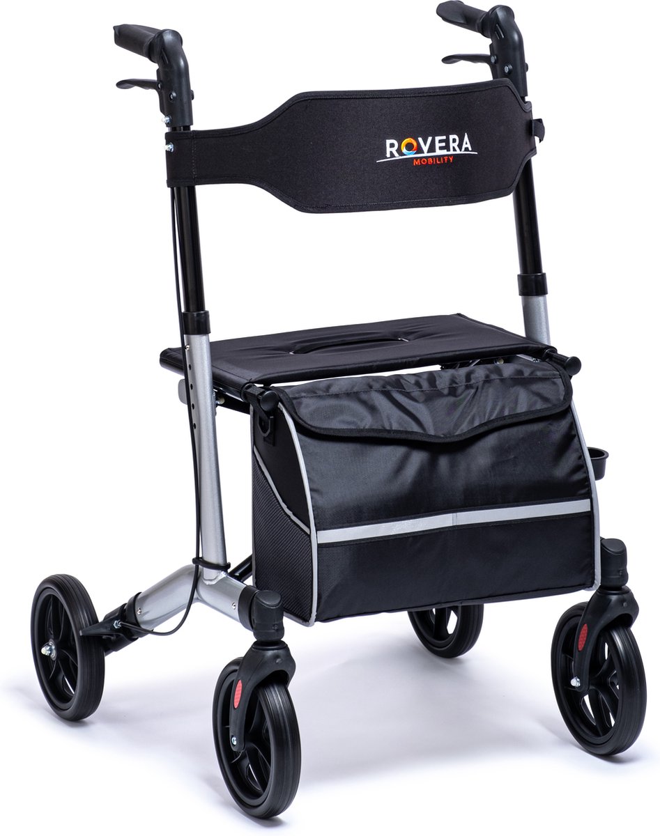 Rovera Mobility Lichtgewicht Rollator Opvouwbaar Gewatteerde