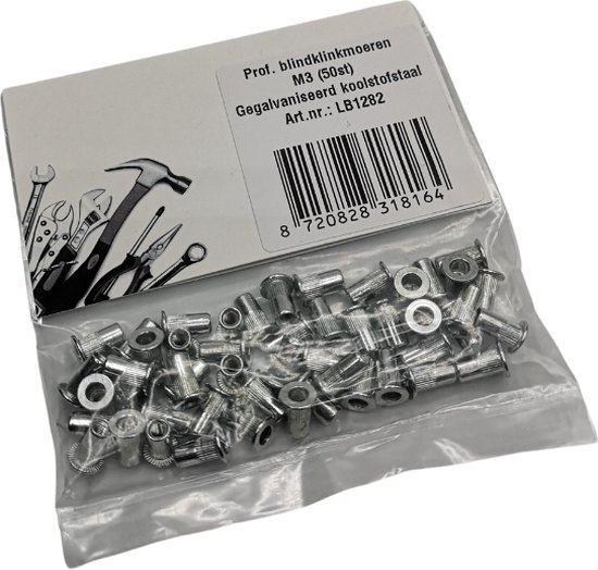 Zelfborende Zeskantschroef Roestvrij staal A2 DIN 7504K (3.9x19) x50