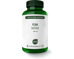 AOV 1136 MSM - 90 vegacaps - Voedingssupplement Zwavel
