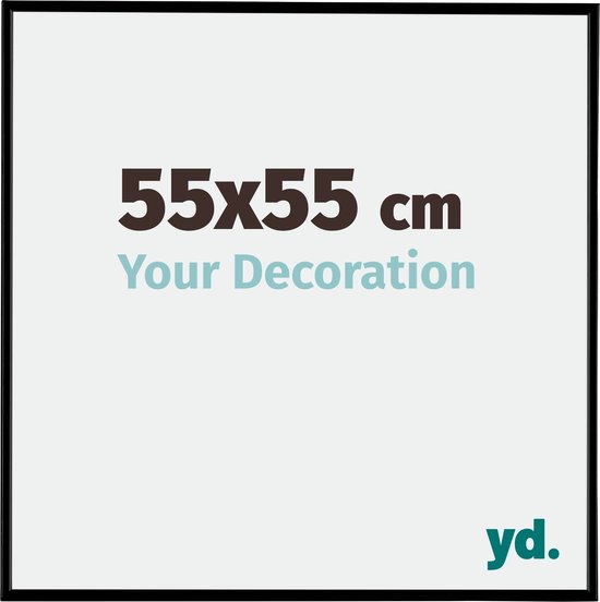 Cadre Photo Your Decoration Evry - 55x55cm - Zwart Mat