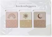 Maan Amsterdam - Magnetische boekenleggers - set van 3 - Eclipse