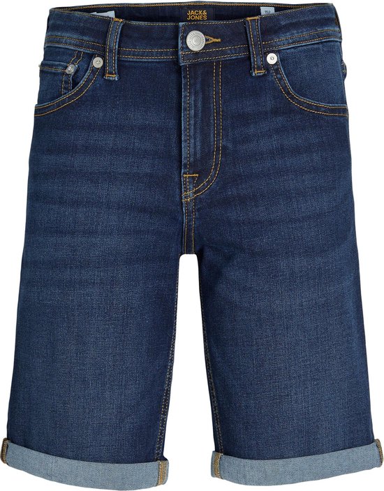 Jack & Jones Pantalon Junior Jjirick Jjoriginal Shorts MF 550 Sn 12230491 Blue Denim Taille Homme - W116