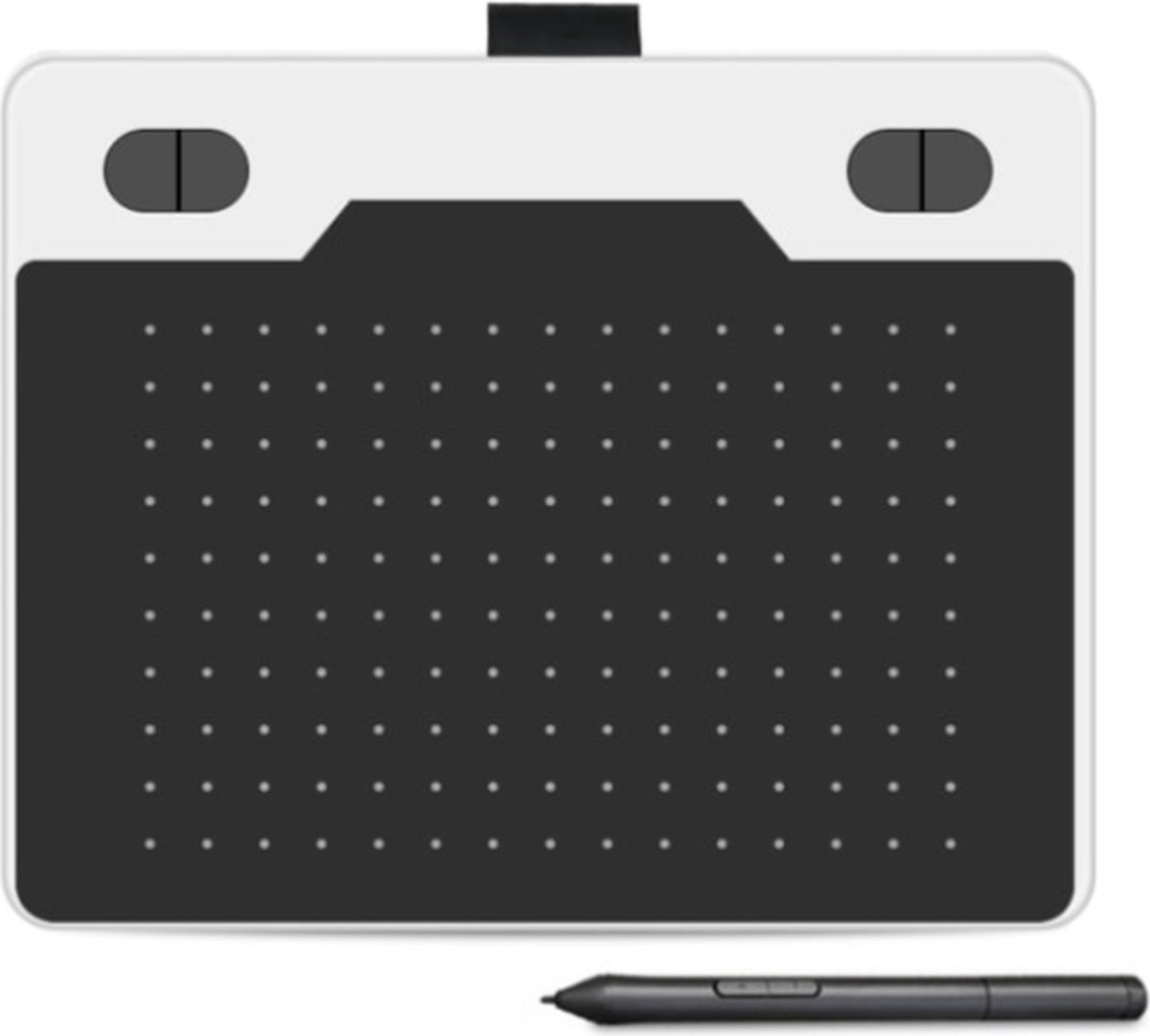 DrPhone DrawXT3 - Digitale Teken Tablet - 233pps - Tekenblok Met 8192 Niveaus - Met Styluspen Pen - Zwart