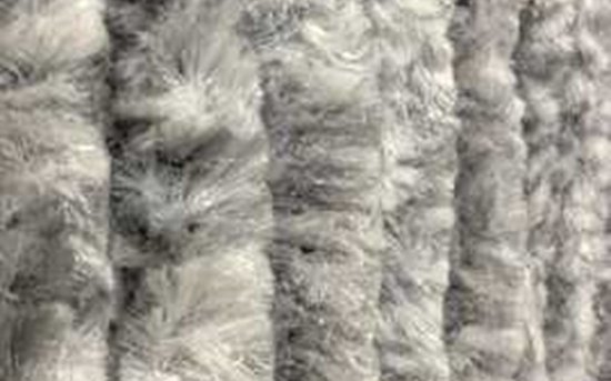 Vliegengordijn Kattenstaarten Grijs gemeleerd - 100cm x 230cm — afbeelding 4