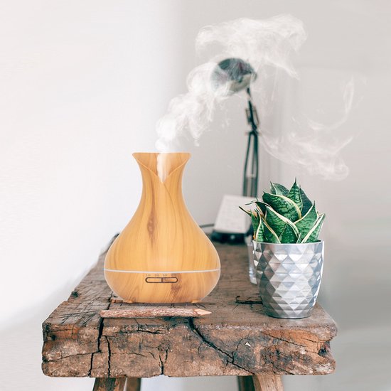 Aroma Diffuser - Vitality Pro - Light Wood | bol