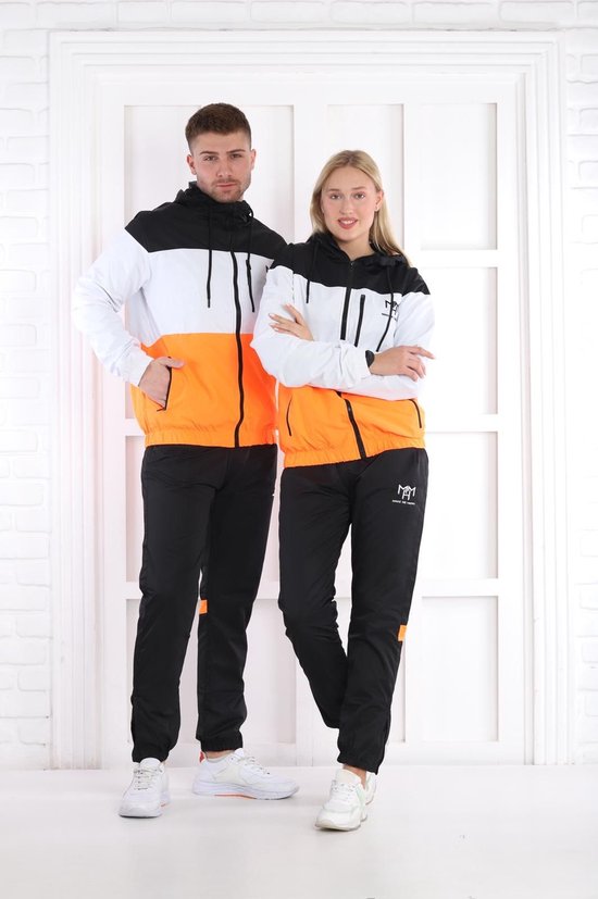 TRACK SUIT - Sportswear - Mannen Trainingspak Mannen Set Merk Sport Jasje + Broek 2 Stuks Set Fashion Casual Trainingspak Mannen Performance Kleding | TRACK SUIT | Waterproef - M