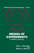 Statistics: A Series of Textbooks and Monographs- Design of Experiments