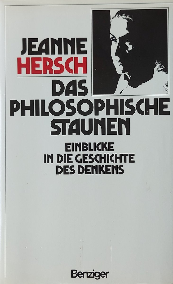 Omslag van Das philosophische Staunen - Einblicke in die Geschichte des Denkens