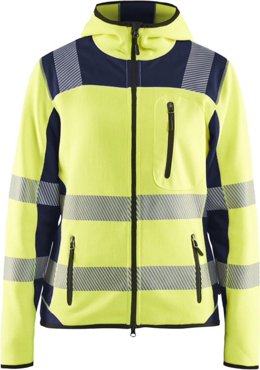 Blaklader Dames High Vis gebreid vest 4967-2120 High Vis Marineblauw