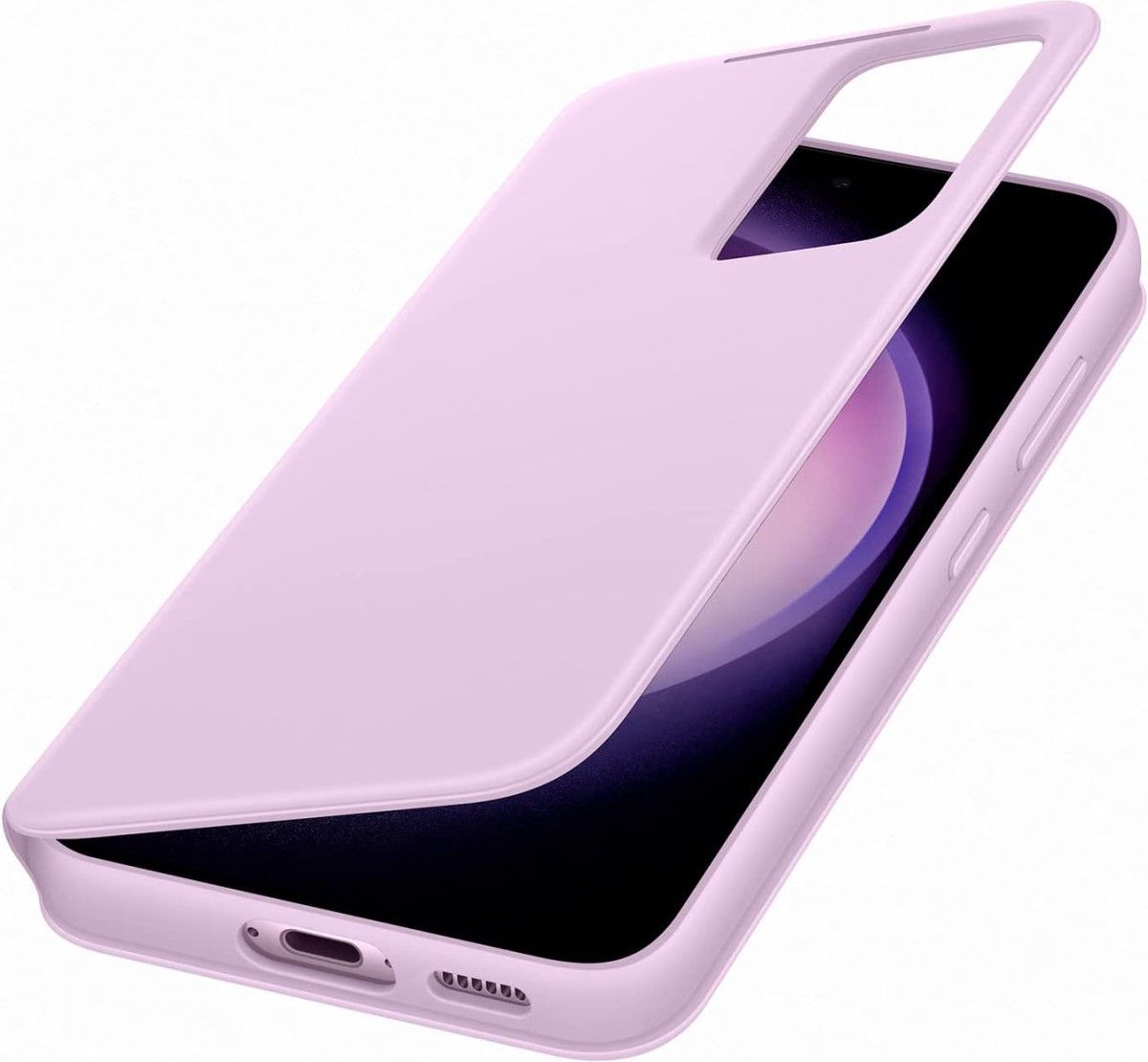 Samsung Smart View Wallet Cover geschikt voor Samsung Galaxy S23 - Lila