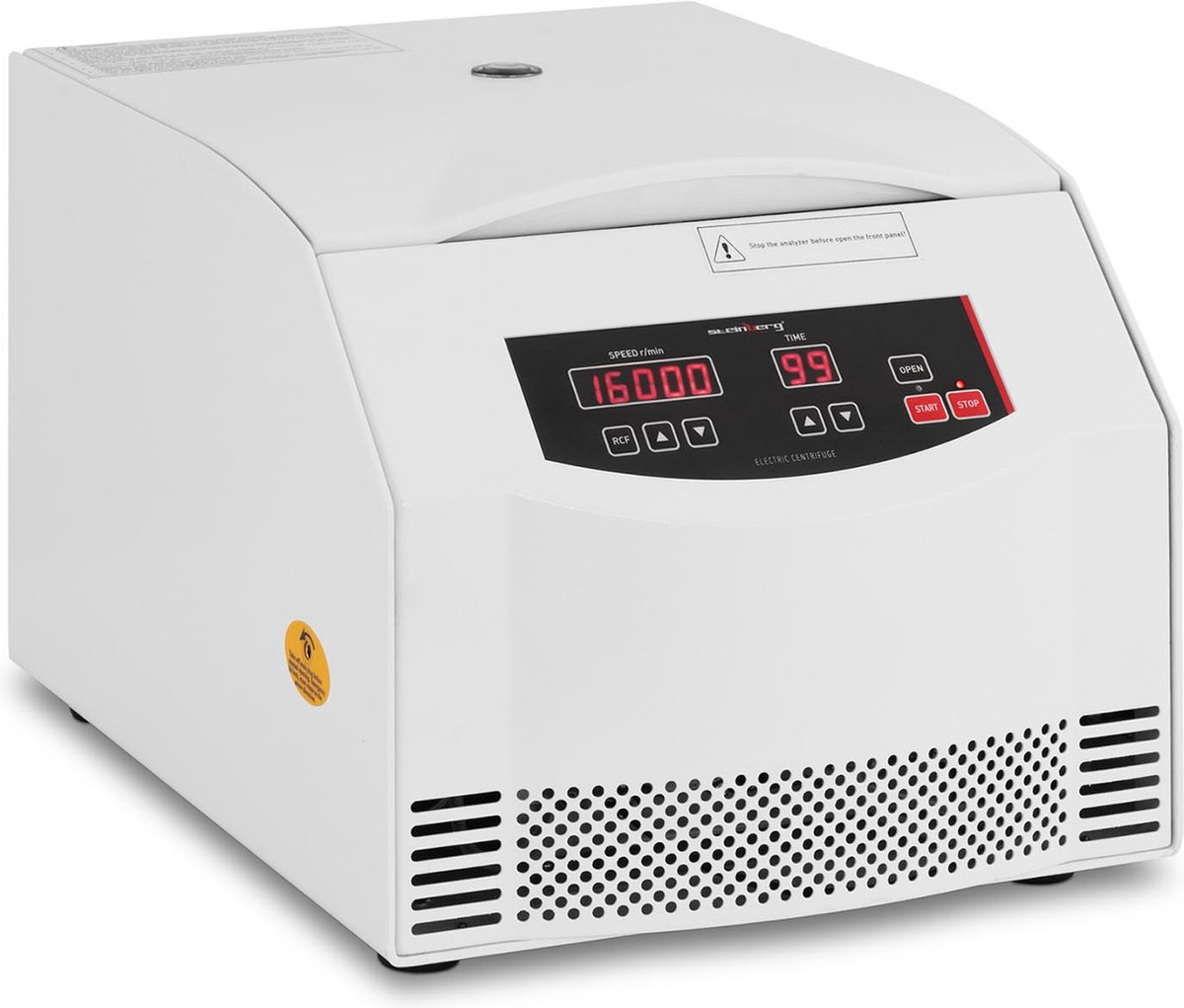 Tafelcentrifuge - 4 x buisstrips 8PCR 0,2 ml - RCF 20 600 xg - Steinberg Systems