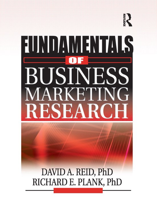 Fundamentals of Business Marketing Research - cover