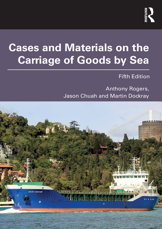 Cases and Materials on the Carriage of Goods by Sea - cover