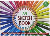 Schetsboek - Drawing Book - A4 - 80 Sheets - 80 pagina's - Blanco pagina's - Tekenen - Schetsen - Tekenen voor kinderen en volwassenen - Kleuren - Creatief - FSC keurmerk - Schetsblok - Tekenblok - DIY - Knutselen