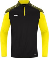 Jako - Ziptop Challenge - Zwart-geel Sportshirt Heren-XL