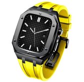 Boîtier Apple Watch de Luxe - jaune 45 mm