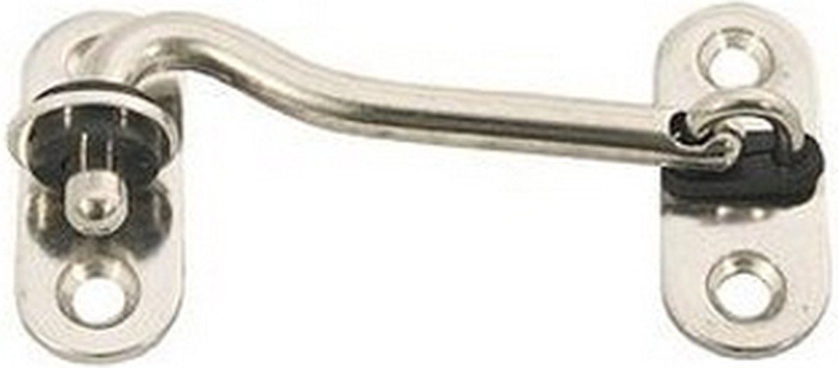 Stormhaak met anti-rammel systeem - RVS - 64 mm