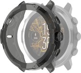 Beschermende watch case - hoesje - geschikt voor Suunto 7 - zwart
