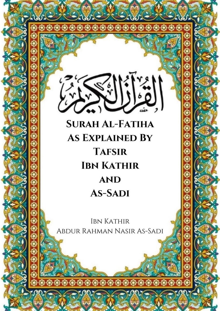 Surah Al Fatiha With