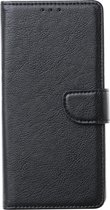 Multimedia & Accessoires PU Lederen Wallet Book Case Hoesje geschikt voor Samsung Galaxy A54 5G – Zwart - Portemonnee – Met Stand – Kaarthouder – Pasjes Houder – Magneet Sluiting – Bookcase