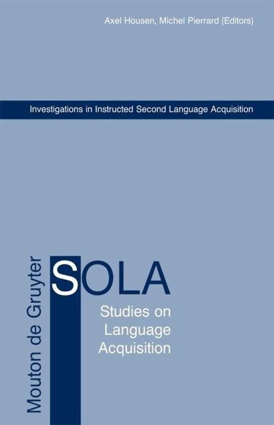 Investigations In Instructed Second Language Acquisition