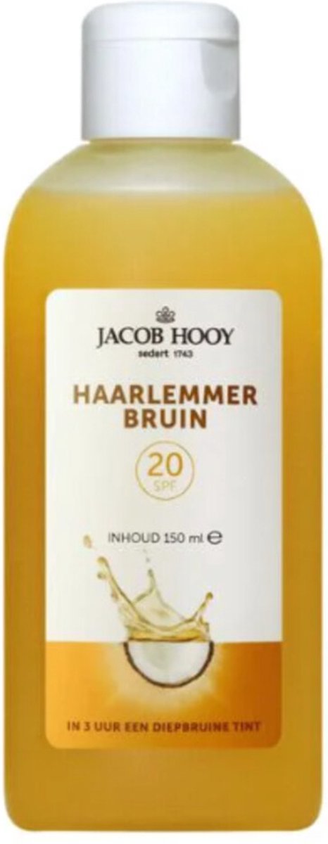 Goedkoopste Jacob Hooy Haarlemmerbruin - Haarlemmer bruin - zonnebrand - snelbruiner - SPF 20 150 ml