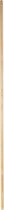 Betra bezemsteel universeel - FSC Hout - 140 cm - met klem-uiteinde