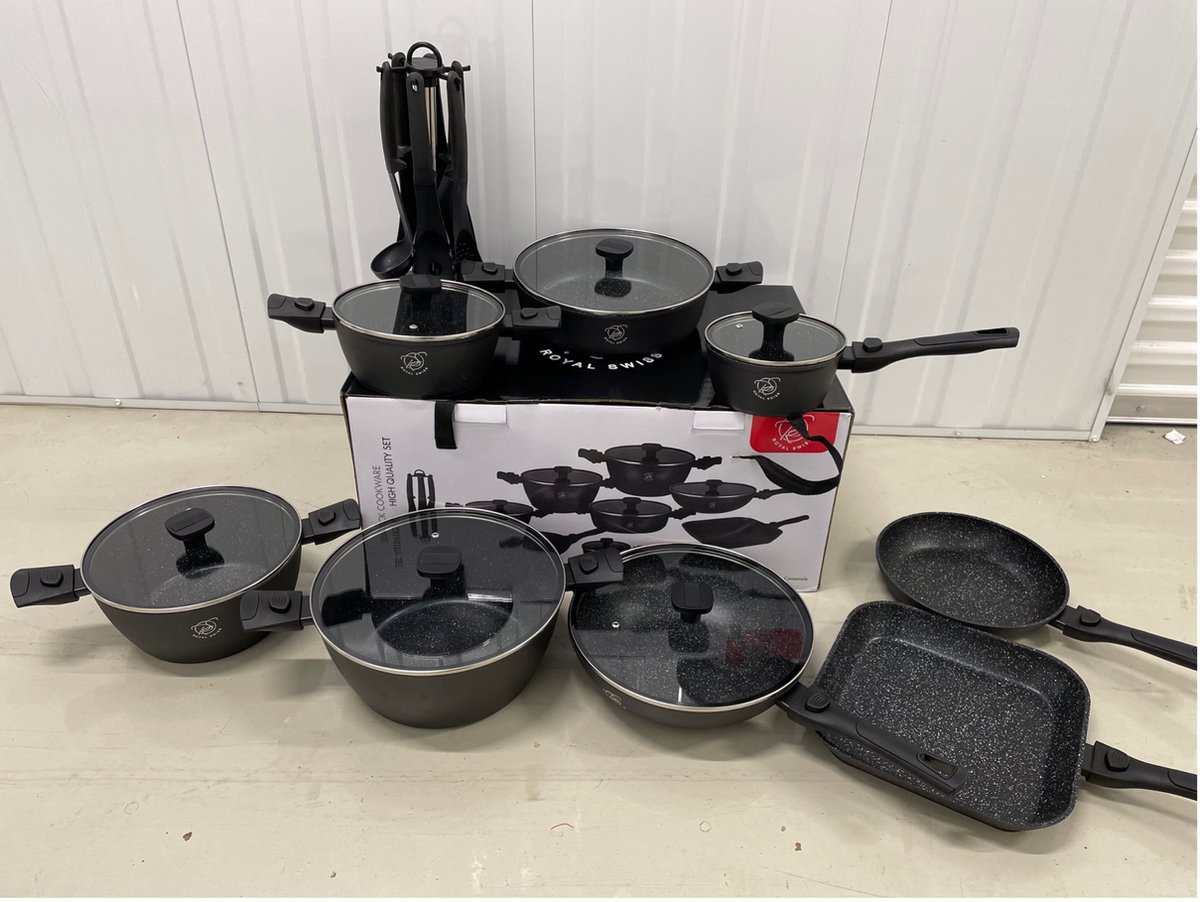 Keukenpan Met 3 Set En Heeft Een Diameter Van 20, 24 En 28 Cm Grijs Luxe Hapjespan Keukenpan Anti Aanbaklaag Handvat Zwart Pan Zonder Deksel Koekenpannenset Keukenpan Met 3 Set En Heeft Een Diameter Van 20, 24 En 28 Cm Grijs Luxe Hapjespan Keukenpan Anti Aanbaklaag Handvat Zwart Pan Zonder Deksel Koekenpannenset