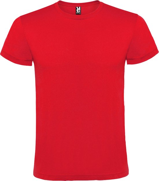 Rood 5 pack t-shirts Merk Roly Atomic 150 maat L