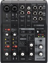 Yamaha AG06MK2B - Mélangeur de diffusion en direct, noir