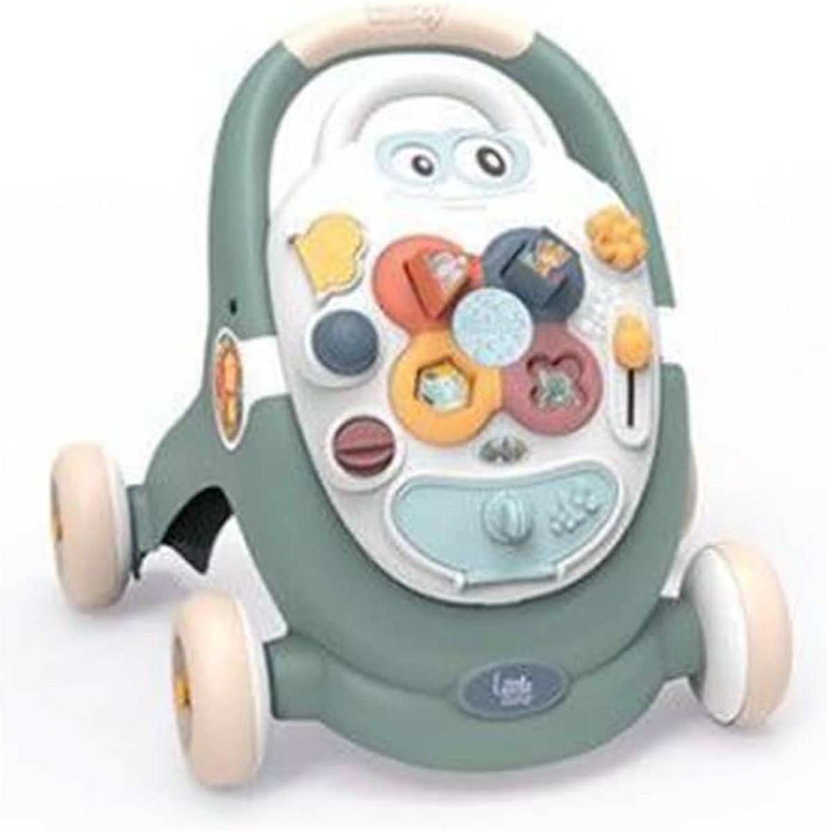 Smoby - looptrainer - Little Smoby - 3-in-1 Babywalker - loopwagen - activiteitentablet — afbeelding 11