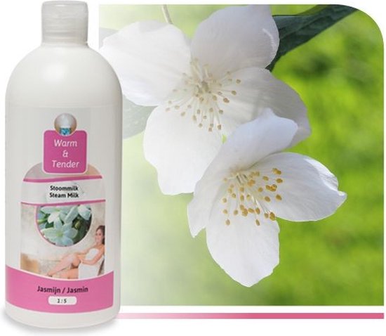 Warm & Tender - Jasmijn Stoombadmelk 1 Liter